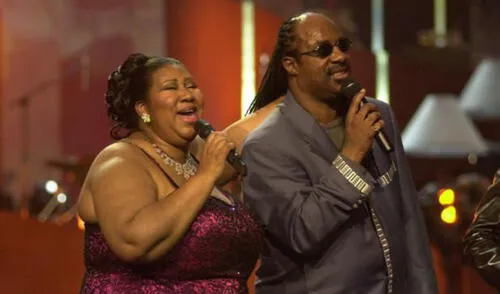 Stevie Wonder cantará en el funeral de Aretha Franklin