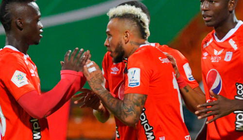 América de Cali destrozó a Atlético Nacional. Foto: Twitter @AmericaDeCali