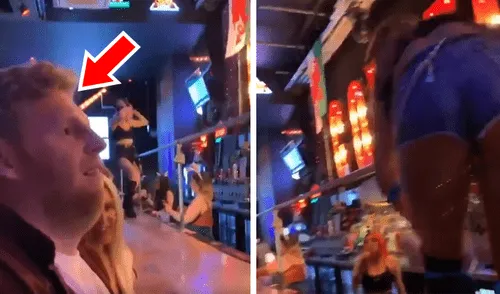 Facebook viral: Ingresa infraganti a ‘night club’, su esposa lo descubre y le da dura lección [VIDEO] 