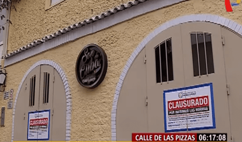 Miraflores: local en la Calle de las Pizzas vuelve a ser clausurado por no respetar horario