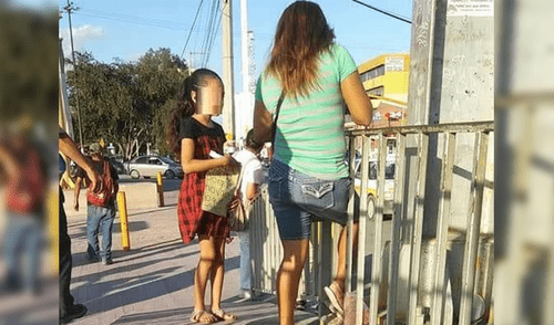 Facebook Viral: Polémica por madre que obliga a su hija a vender chicles por esta razón [FOTOS]