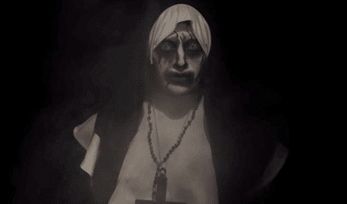 YouTube viral: transforma a una bella chica en “La Monja” y miles quedan aterrados con su aspecto