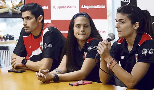 Unidos. Deportistas pidieron una reunión con el presidente Martín Vizcarra.