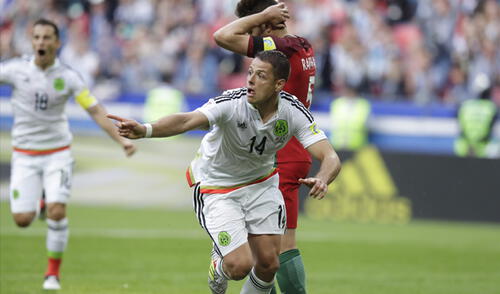 México vs. Portugal: Revive el gol del empate de ‘Chicharito’ Hernández [VIDEO]