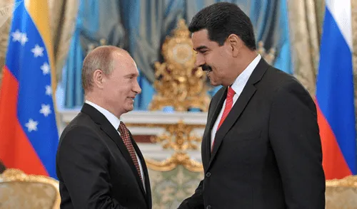 Putin rechaza intervención en Venezuela y respalda a Nicolás Maduro