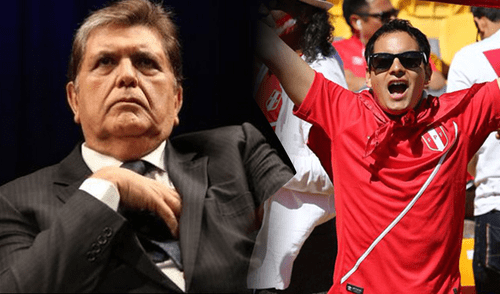Perú vs Alemania: hincha se burla de Alan García con este letrero [FOTO]