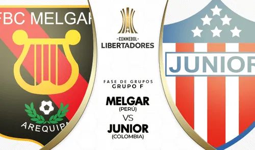 Melgar venció 1-0 al Junior en Arequipa por la Copa Libertadores