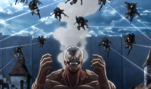 Attack on Titan 3x14 [RESUMEN]: ¡Eren vs Reiner! La pelea por el Muro María empieza