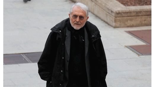 Agapito García a su llegada a la Audiencia Provincial de Madrid el pasado 13 de febrero.Foto: Kike Para