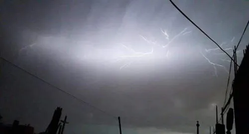 Inusual lluvias con relámpagos y truenos se registra en Tacna [VIDEO]