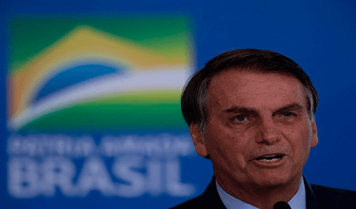 Jair Bolsonaro fue señalado por la Federación Nacional de Periodistas en un informe acusatorio