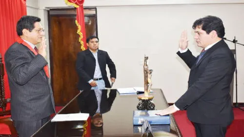 Cajamarca: juramenta nuevo juez superior de la provincia de Chota Cajamarca: juramenta nuevo juez superior de la provincia de Chota