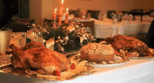 Cuidado con la cena navideña