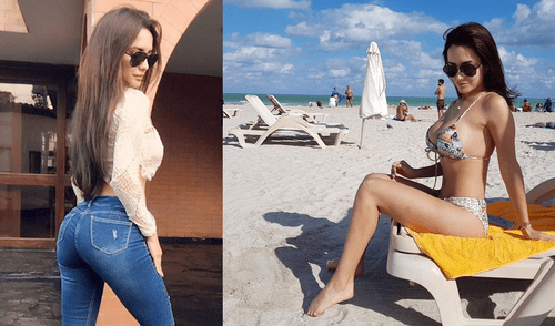 Rosángela Espinoza luce sensual pero error ortográfico la opaca [FOTO]