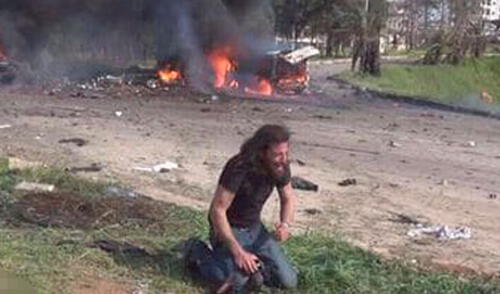 Siria: conmoción por fotógrafo que lloró al no poder salvar un niño de la guerra [FOTOS]