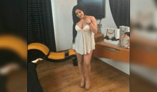 Facebook viral: compartió foto en prenda íntima, pero sufrió un descuido