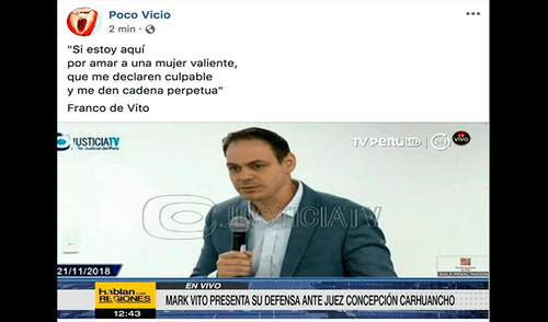 Facebook y Twitter: declaraciones de Mark Vito fueron usadas para crear divertidos memes por usuarios Facebook y Twitter: declaraciones de Mark Vito fueron usadas para crear divertidos memes por usuarios