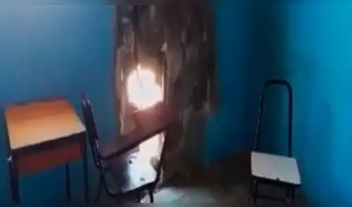 Sullana: drogadictos habrían originado incendio en colegio