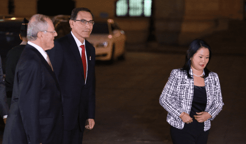 Keiko Fujimori reveló que se reunió con Martín Vizcarra en dos ocasiones