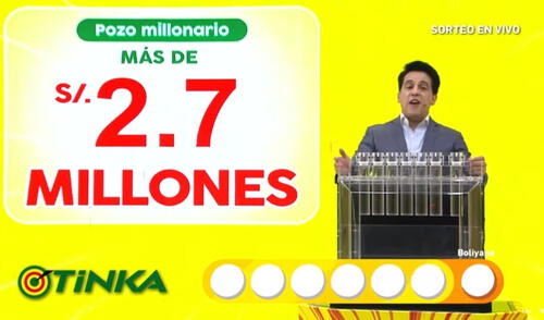 La Tinka, resultados sábado 12 de diciembre de 2020.