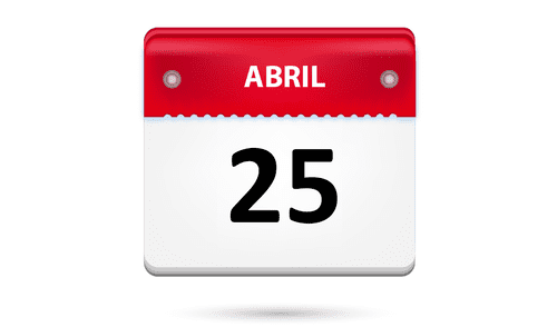 Efemérides de hoy: ¿Qué pasó un 25 de abril? Efemérides de hoy: ¿Qué pasó un 25 de abril?