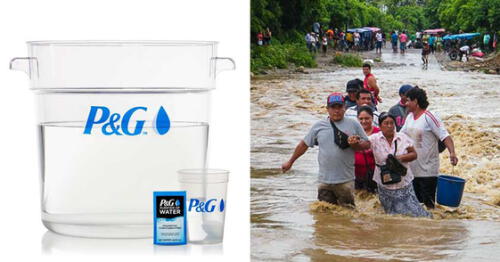 P&G y PlazaVea donan más de 300 mil litros de agua a afectados por fenómeno El Niño