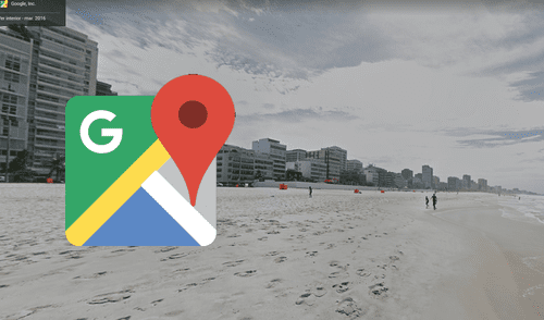 Google Maps: bañista es pillado en extraña escena e imágenes son polémicas [FOTOS]