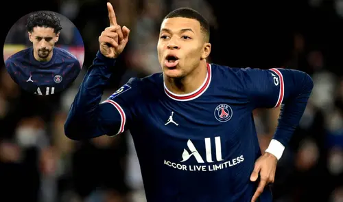 Mbappé es el goleador del PSG en la Ligue 1 2021-2022. Foto: composición AFP
