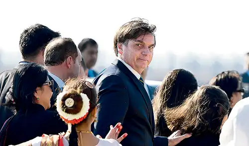 Críticas. Bolsonaro nuevamente acusado de racismo. Foto AFP Críticas. Bolsonaro nuevamente acusado de racismo. Foto AFP