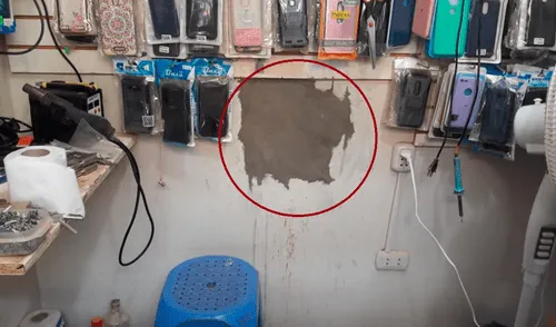 Delincuentes realizaron forado para robar casa de cambios en Talara Delincuentes realizaron forado para robar casa de cambios en Talara