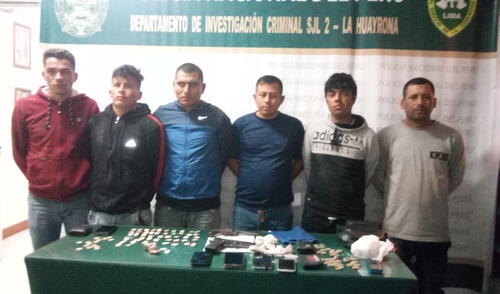 SJL: Policía desbarata banda que extorsionaba a mototaxistas y obreros