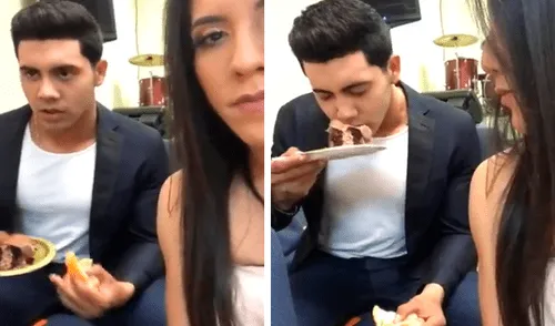 Facebook viral: joven usa insólito truco para disfrutar toda la torta del mundo sin engordar [VIDEO] 