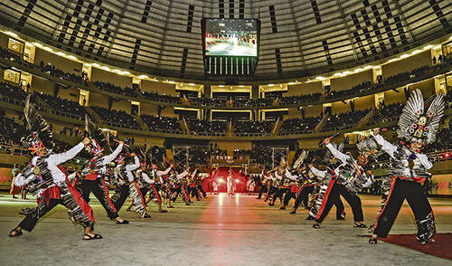 Cajamarca inauguró coliseo más grande del Perú Cajamarca inauguró coliseo más grande del Perú