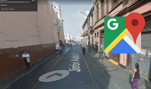 Google Maps: Triste escena en captada en Jirón Ayacucho es viral [FOTOS]