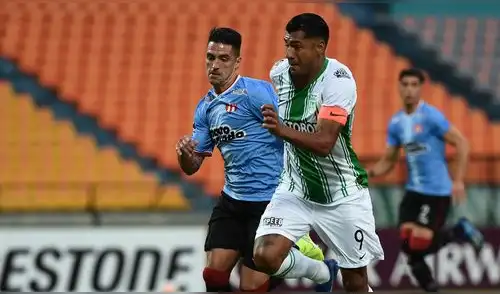 Atlético Nacional y River Plate de Uruguay empataron a uno en el Atanasio. Foto: SportsCenter Atlético Nacional y River Plate de Uruguay empataron a uno en el Atanasio. Foto: SportsCenter