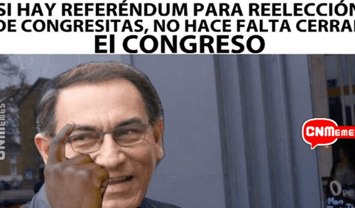 Vizcarra anunció referéndum y cibernautas reaccionan con singulares memes