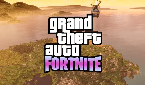 Fortnite en modo GTA V: Crean 'crossover' de ambos videojuegos [VIDEO]