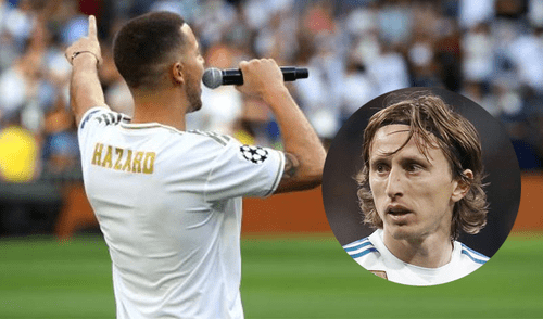 Real Madrid: Hazard le pide la '10' a Modric y esta fue su respuesta