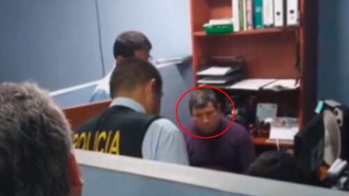 Detienen a suboficial por pedir S/5 000 a efectivo investigado. Créditos: Captura Canal N. Detienen a suboficial por pedir S/5 000 a efectivo investigado. Créditos: Captura Canal N.