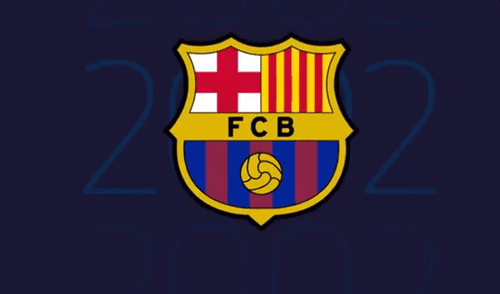 Barcelona recibe lluvia de críticas tras lanzar nuevo diseño de escudo [VIDEO]