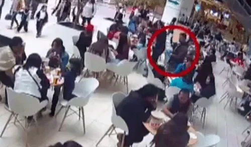  Captan a delincuentes robando en patio de comidas de Jockey Plaza [VIDEO]