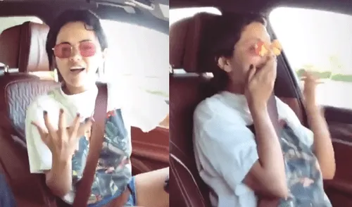 Selena Gomez casi provoca terrible accidente por distracción en Instagram [VIDEO]