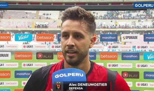 El central jugó todo el partido en el Estadio Nacional. Foto: captura Gol Perú