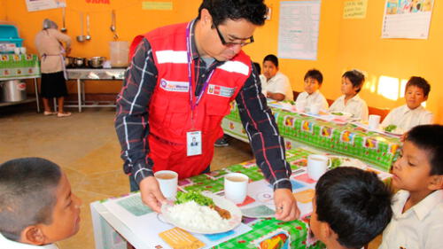 Áncash: Qali Warma impulsa alimentación saludable en estudiantes 