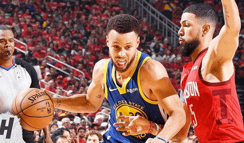 Warriors vs. Rockets: 'Cohetes' de Houston vencen 112-108 e igualan la serie por la Conferencia Oeste NBA [VIDEO]