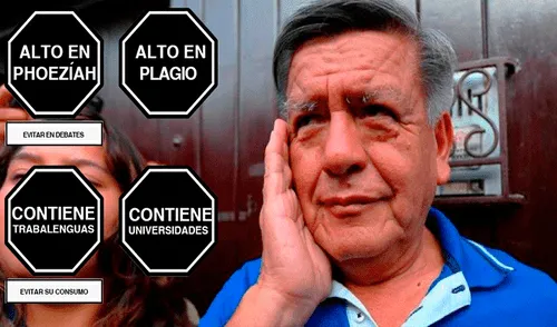 Facebook: memes de políticos peruanos usando los octógonos provocan jolgorio en las redes [FOTOS] 