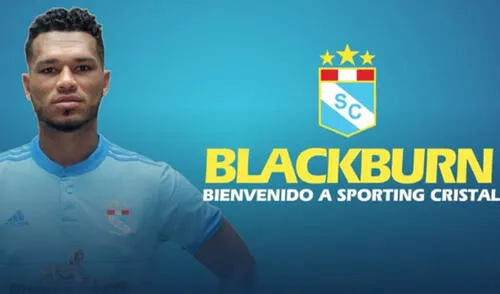 Sporting Cristal oficializó la llegada del delantero panameño Rolando Blackburn