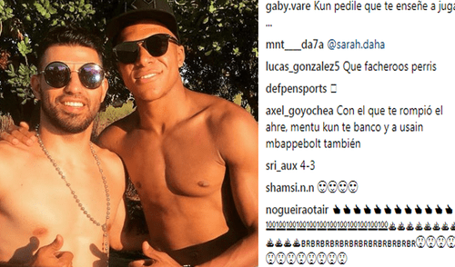 Foto de Mbappé y el 'Kun' Agüero causa ira en Argentina