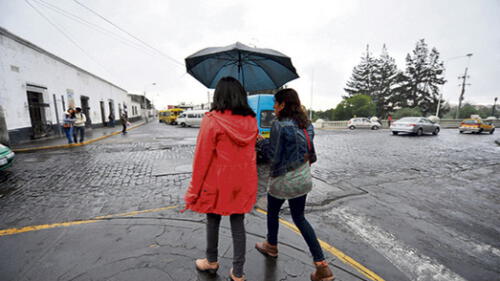 Inusual granizo sorprendió a arequipeños este sábado [VIDEO]