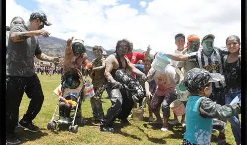 Ño Carnavalón desató la fiesta del carnaval en Cajamarca | VIDEO